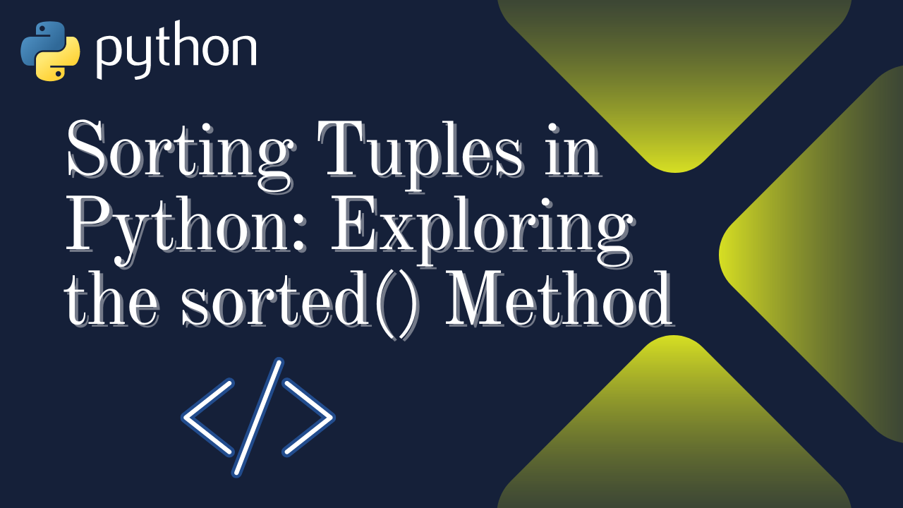 Sorting Tuples in Python Exploring the sorted Method
